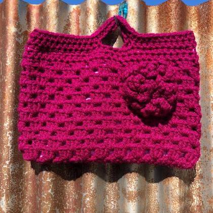 Crochet Book Sleeve/book Bag