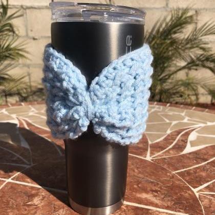Cup Cozy in crochet handmade cup ho..