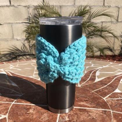 Cup Cozy in crochet handmade cup ho..