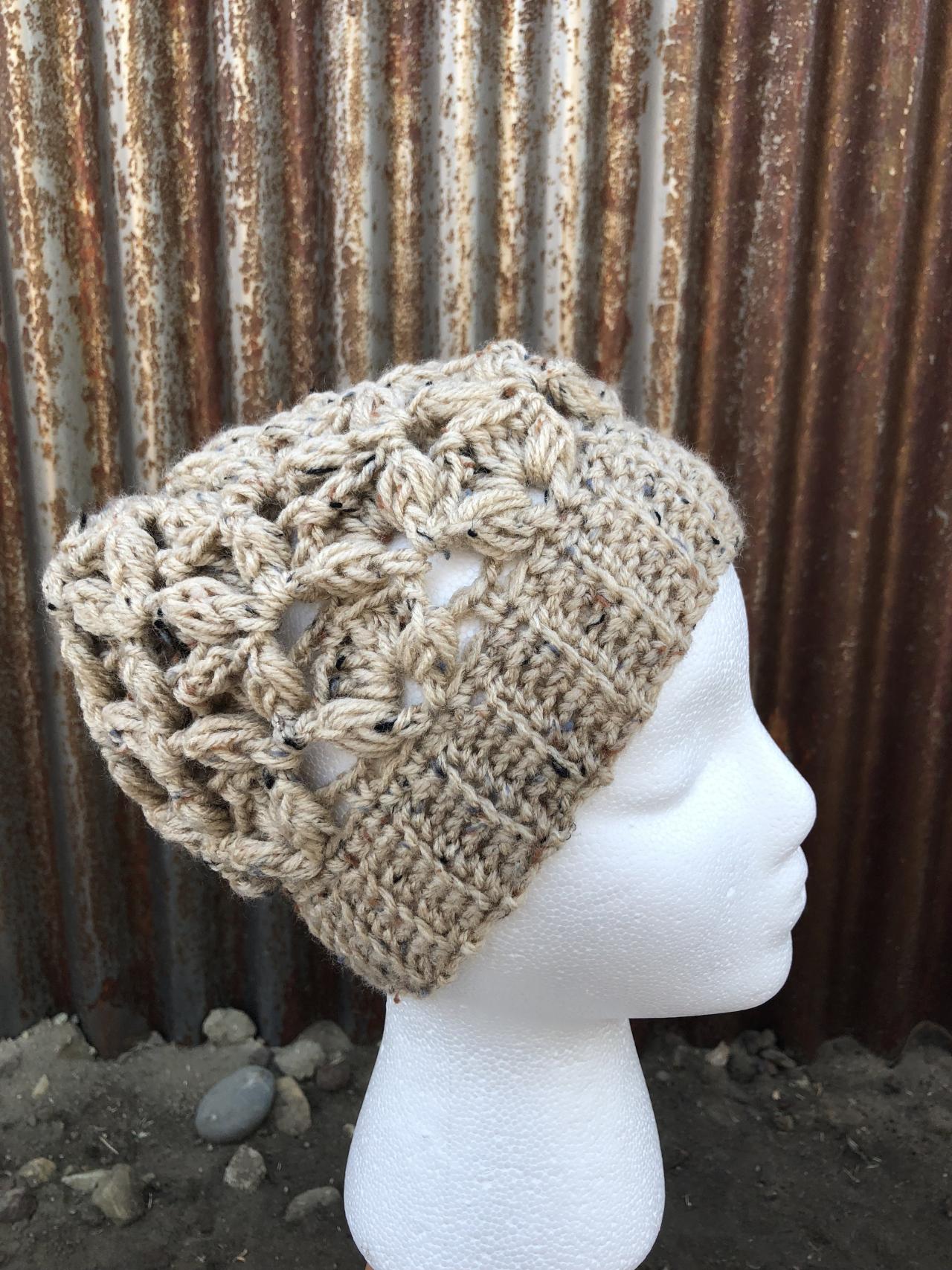 Hats, Winter Women Cozy and Warm Crochet handmade beanie/hat Accessories