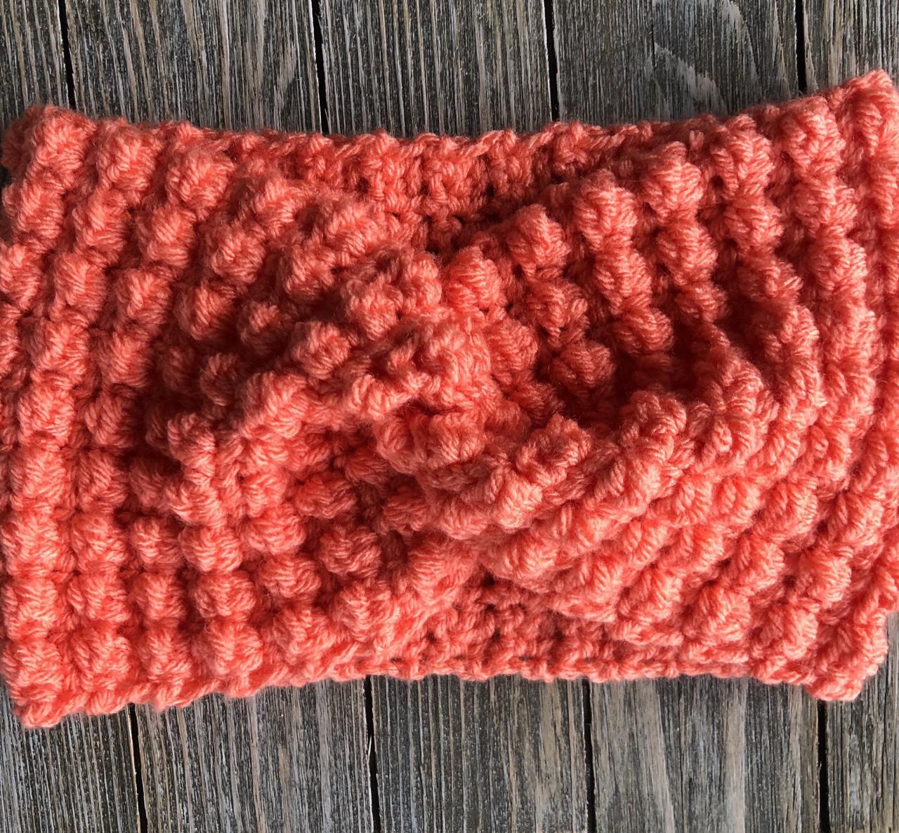 Headband/Ear warmer handmade crochet cozy winter wear