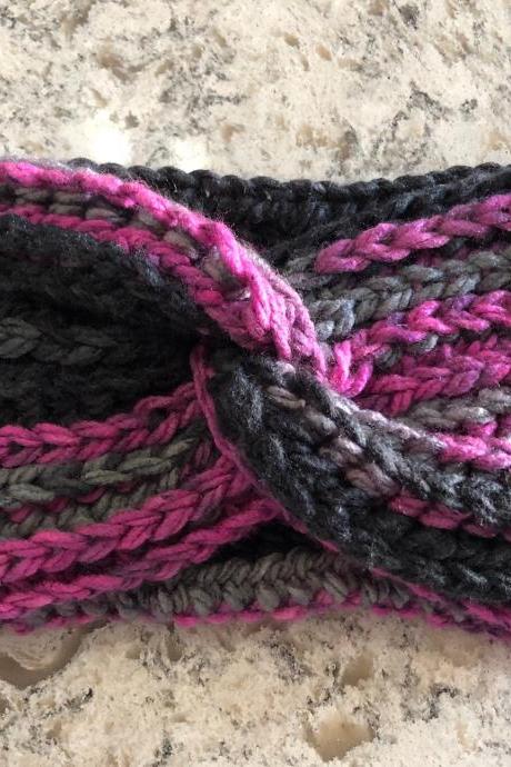 Crochet winter Headband/Ear-warmer handmade