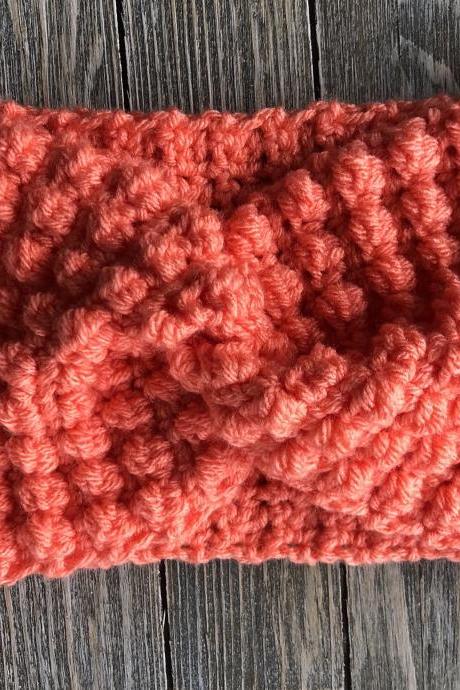 Headband/ear Warmer Handmade Crochet Cozy Winter Wear