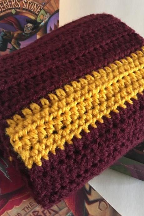Harry Potter Inspired crochet scarf